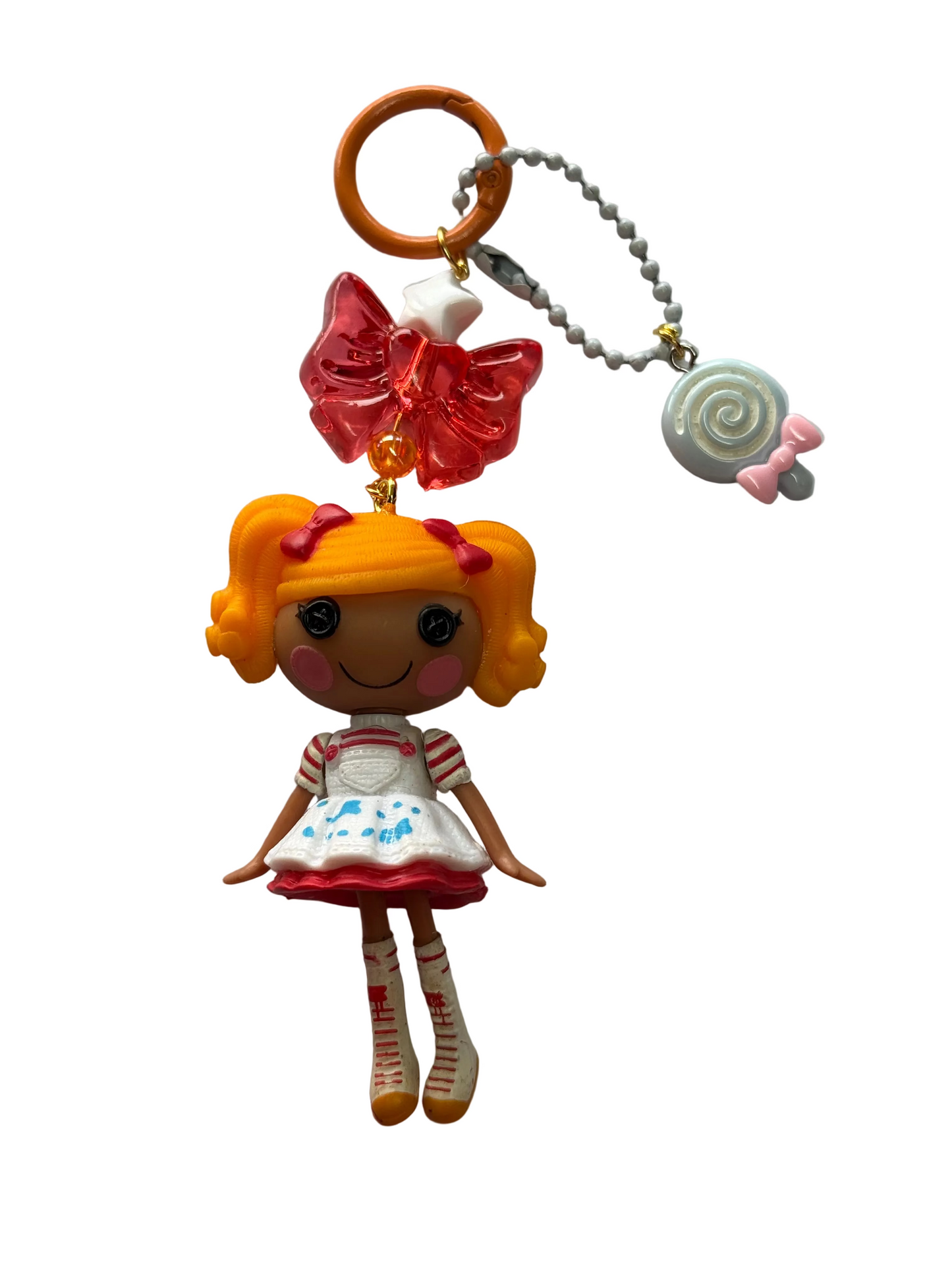 Lala doll keychains, vintage lalaloopsy