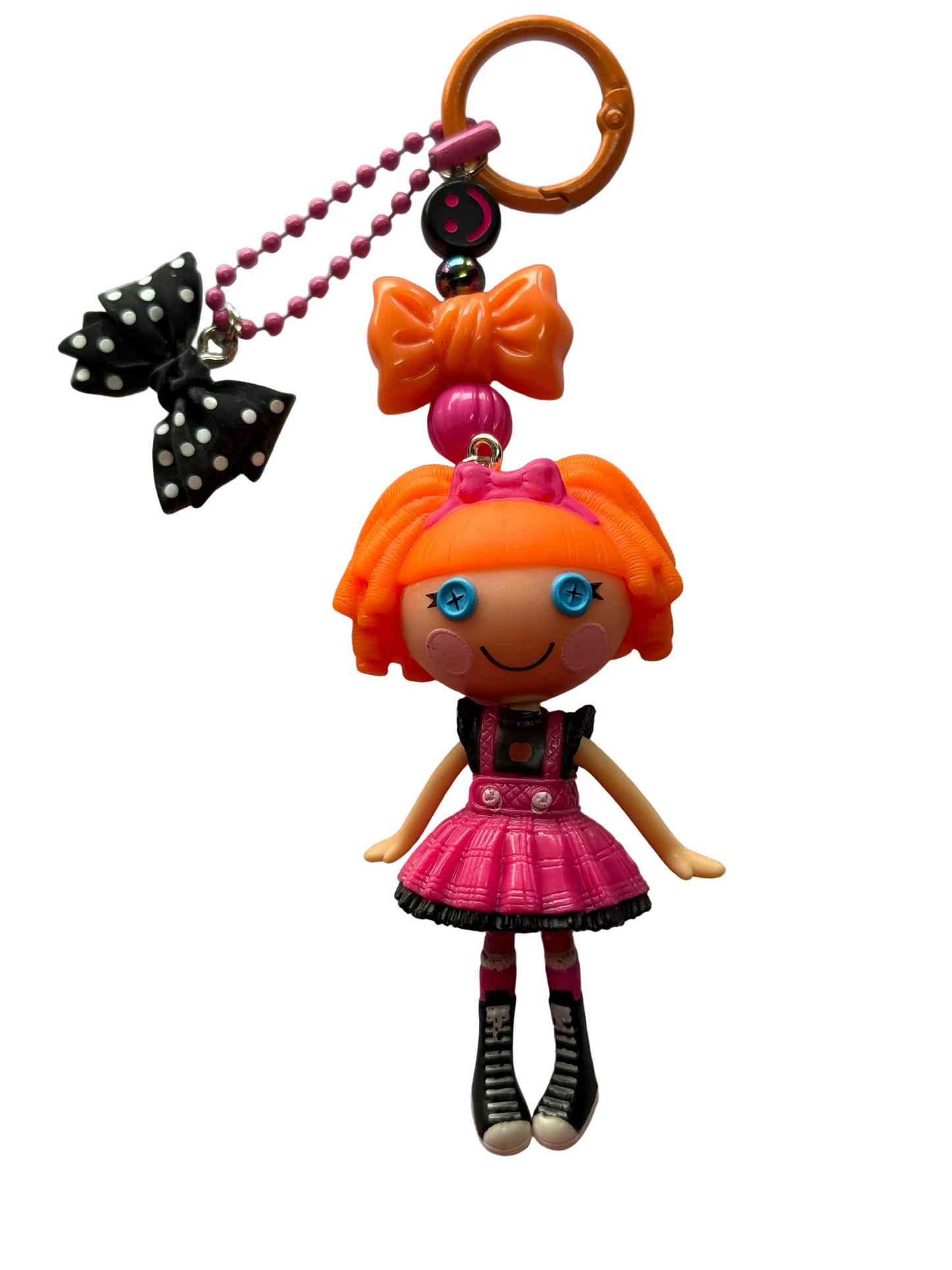 Lala doll keychains, vintage lalaloopsy