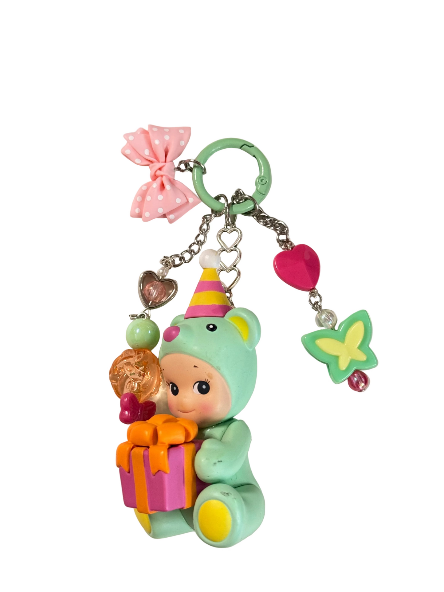 Handmade Sonny Angel Keychain – Custom Outfit Bag Charm