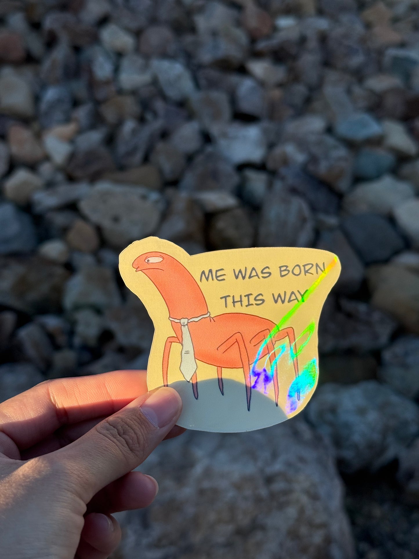 Smooling Fronds Alan sticker