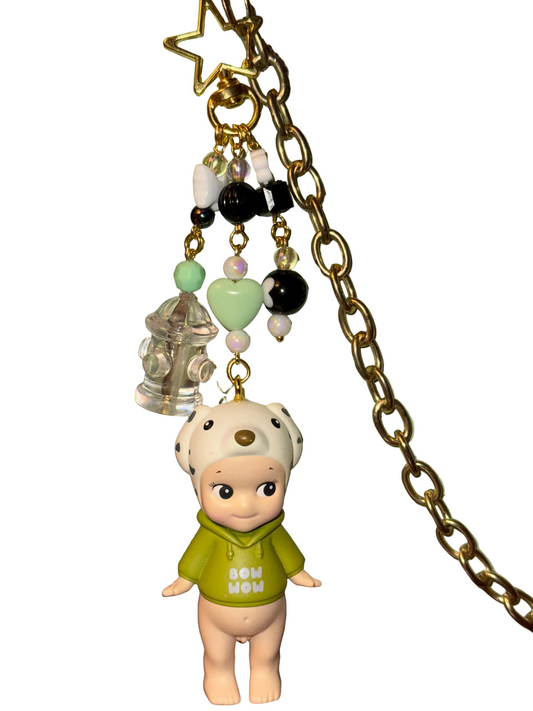 Handmade Angel Keychain – Custom Outfit Bag Charm