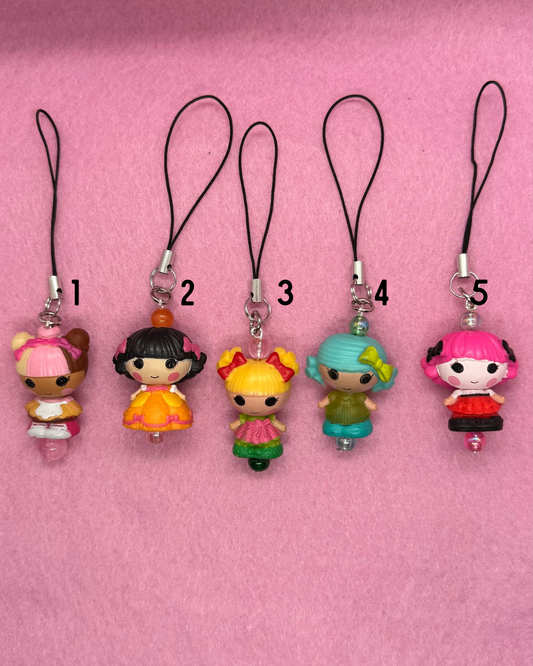 Lalaloopsy minis phone charms| keychains