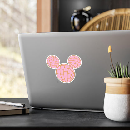 Cute Mouse Concha Kiss-Cut Vinyl Decals for Kids, Home Decor, Car Stickers, Party Favors, Gift Wrap, Kids' Room Decoration