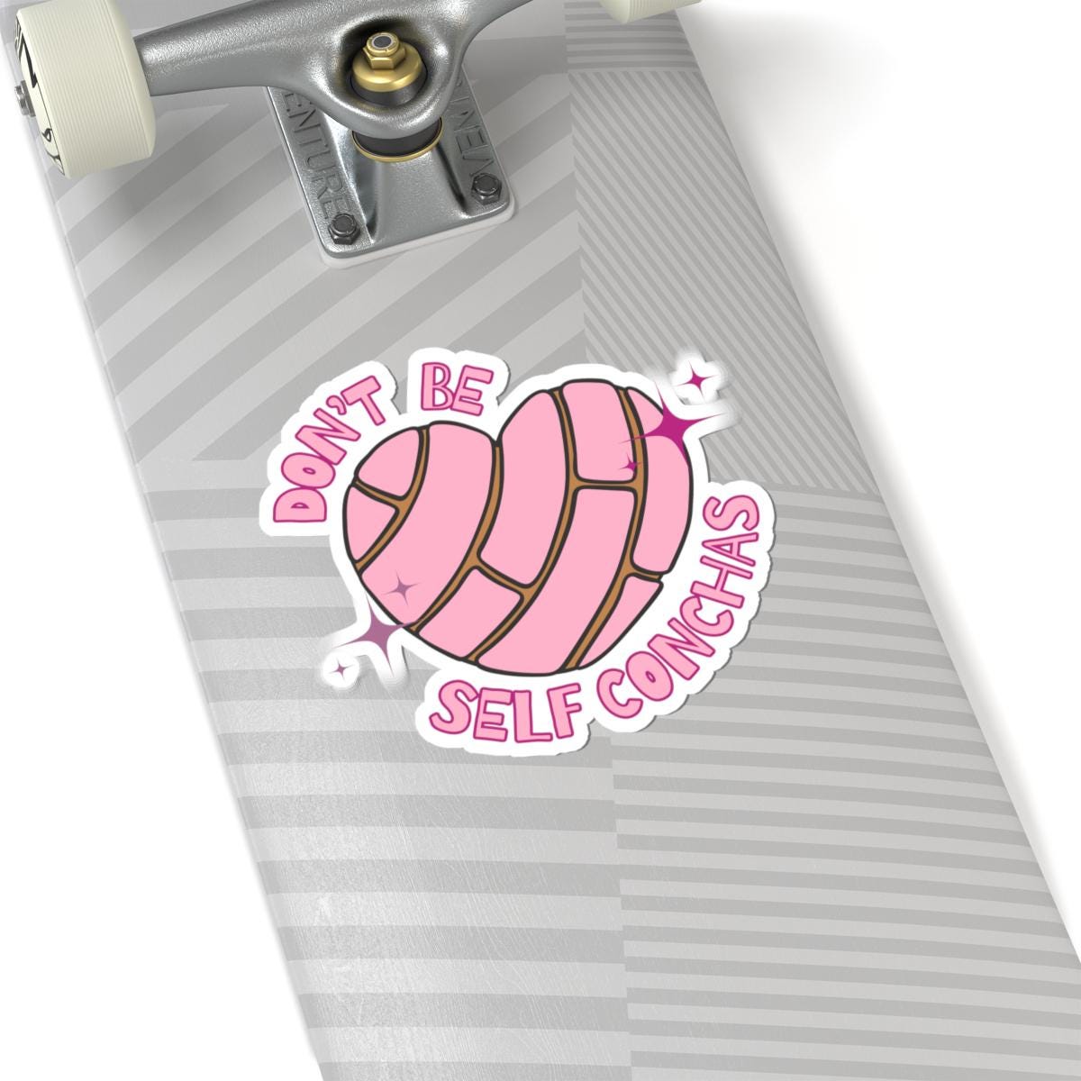 Heart Concha Sticker: Self Love Affirmation, Laptop Decor