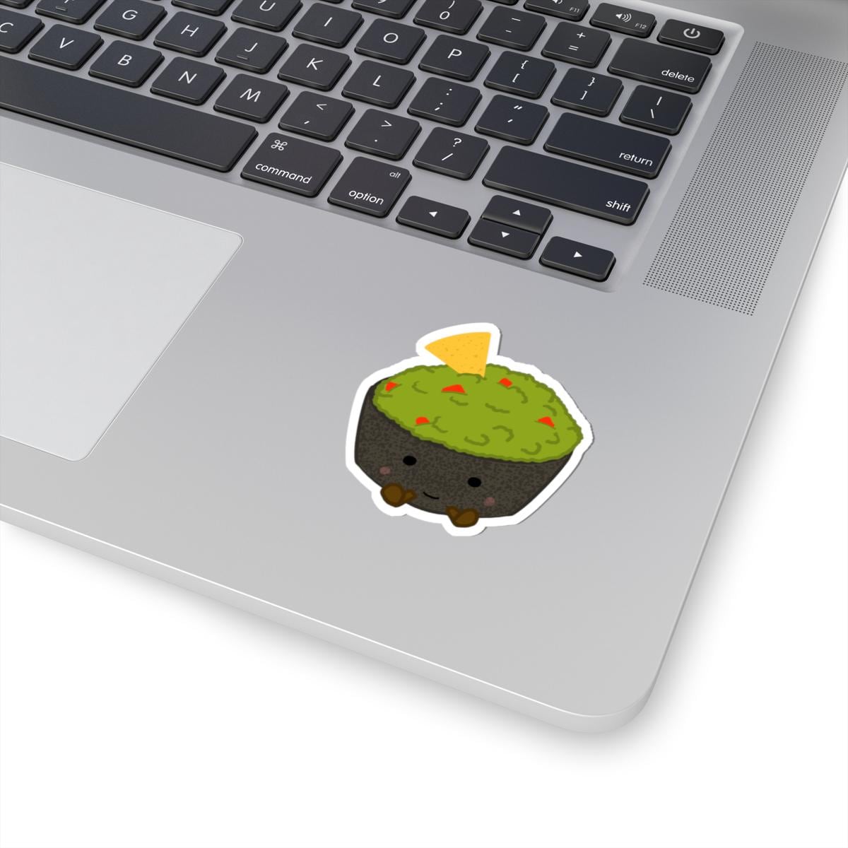 Cute Guacamole Bowl Kiss-Cut Stickers | Fun Laptop Decals, Party Favors, Kitchen Decor, Gift Ideas for Food Lovers