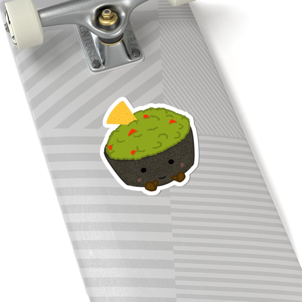 Cute Guacamole Bowl Kiss-Cut Stickers | Fun Laptop Decals, Party Favors, Kitchen Decor, Gift Ideas for Food Lovers