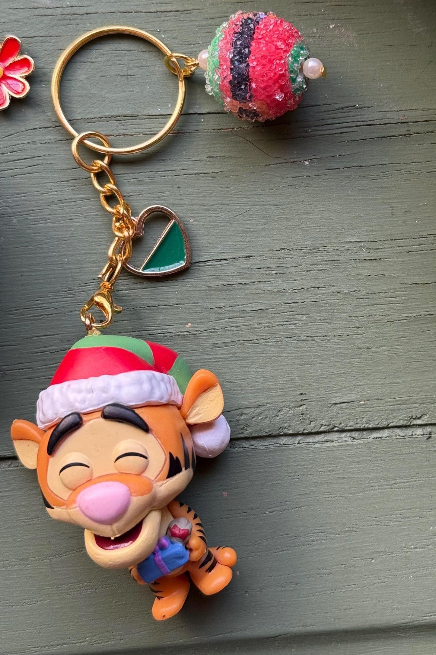 Handmade Christmas Mini Funko Pop Keychains | Cute Disney-Inspired Ornaments | Unique Gifts for Disney Lovers