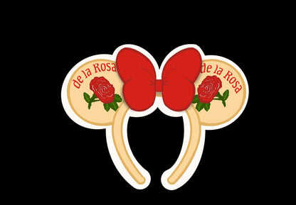 Mexicana Mouse Ears Sticker Sheet | Hand Drawn Hispanic Culture Planner Stickers (2 Inch)
