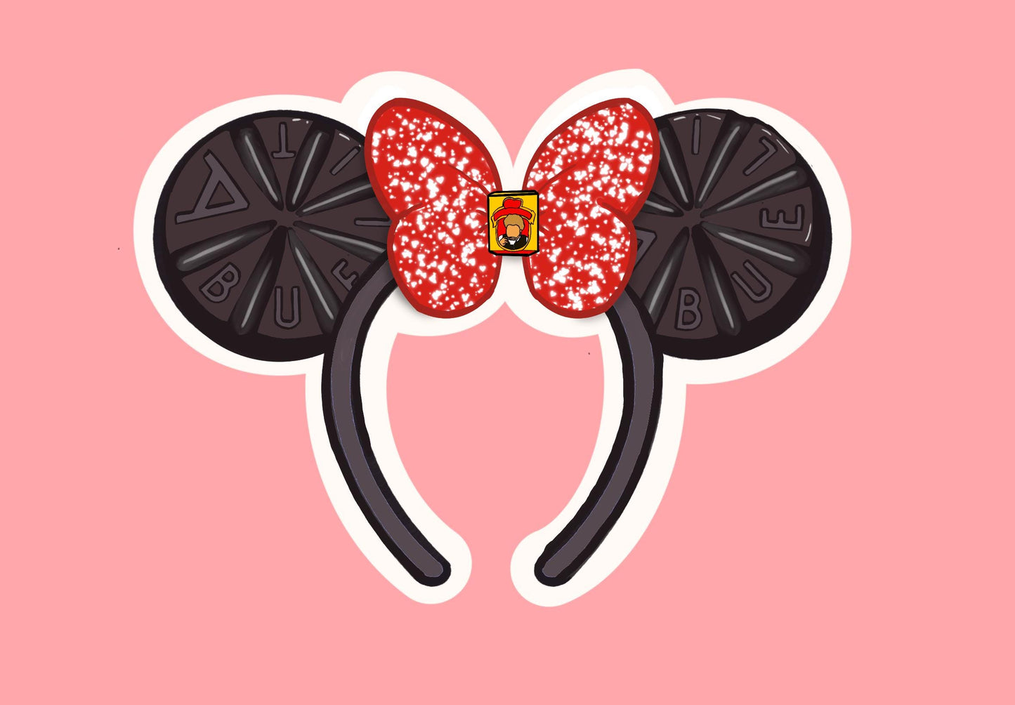 Abuelita Choco Mouse Ears Sticker | Hispanic Culture Planner Decal