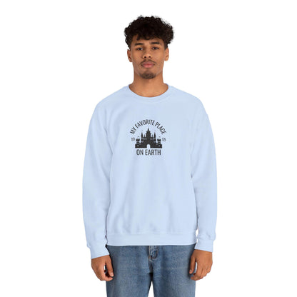 My Favorite Place on Earth castle sweatshirt | parks silhouette crewneck