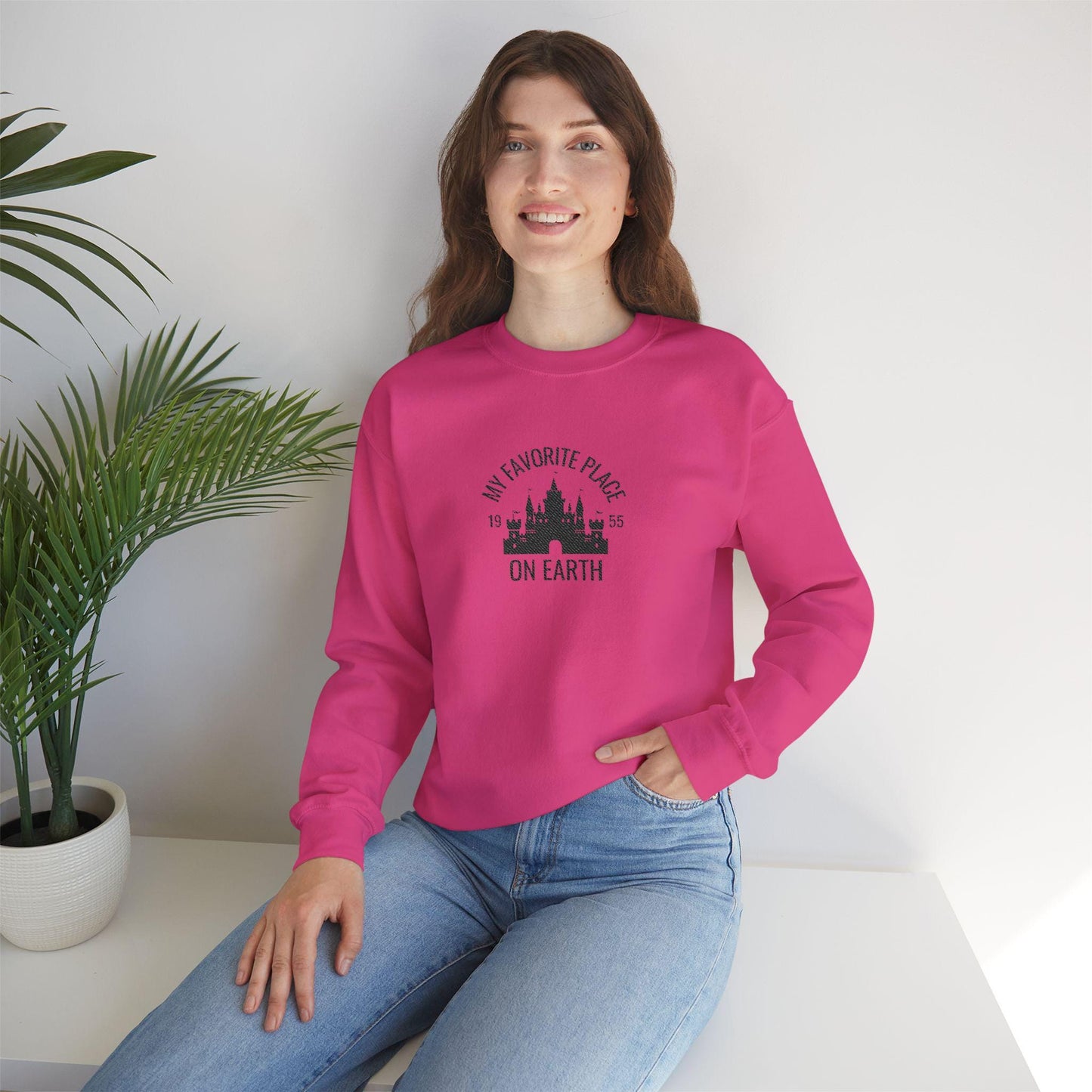 My Favorite Place on Earth castle sweatshirt | parks silhouette crewneck