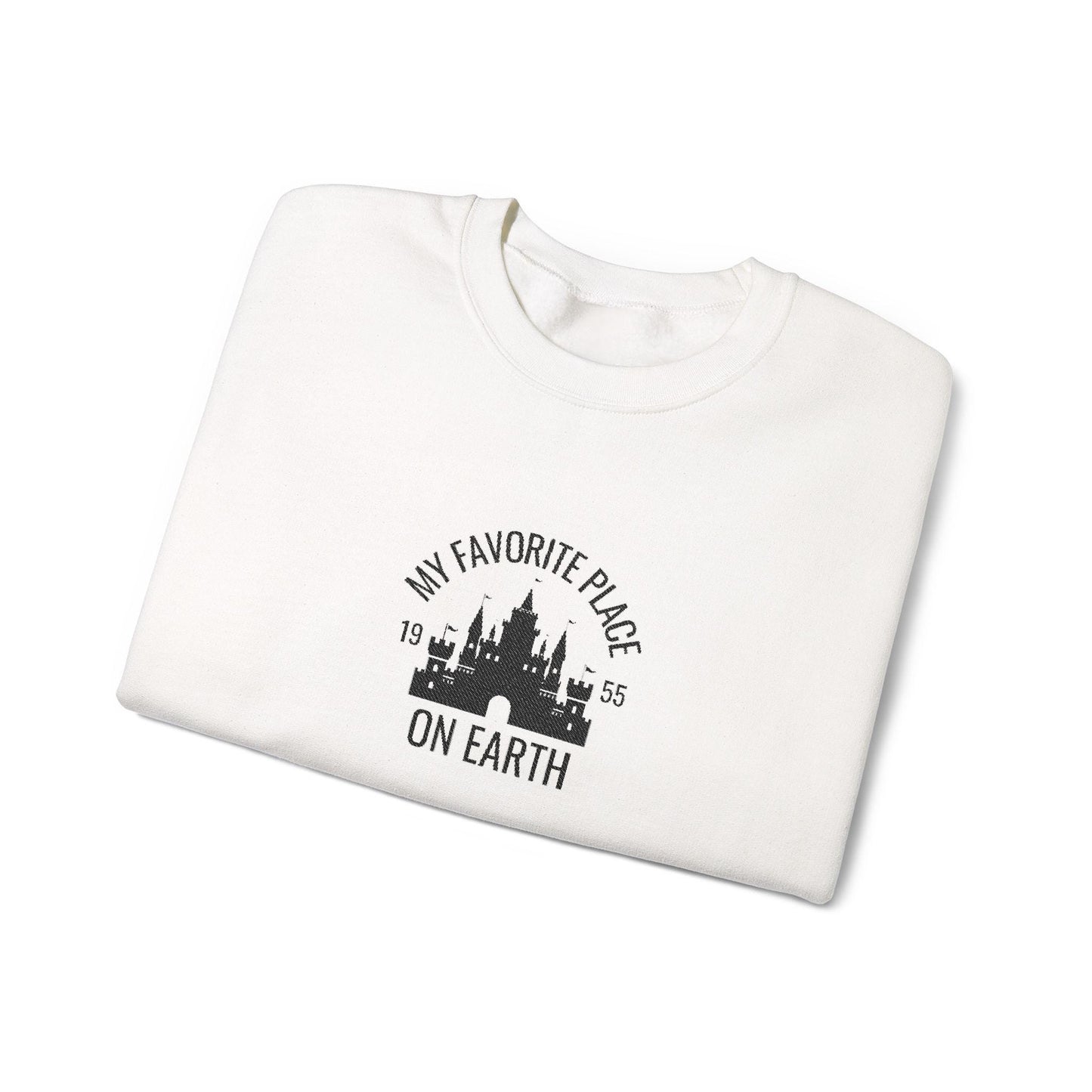 My Favorite Place on Earth castle sweatshirt | parks silhouette crewneck
