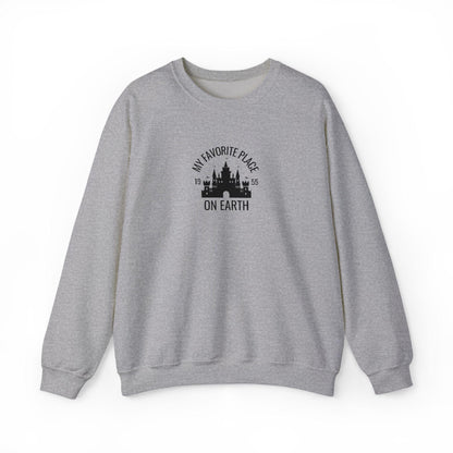 My Favorite Place on Earth castle sweatshirt | parks silhouette crewneck