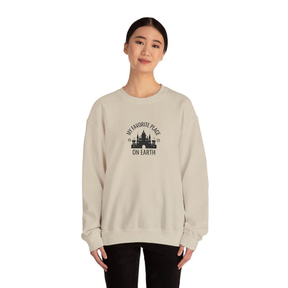 My Favorite Place on Earth castle sweatshirt | parks silhouette crewneck