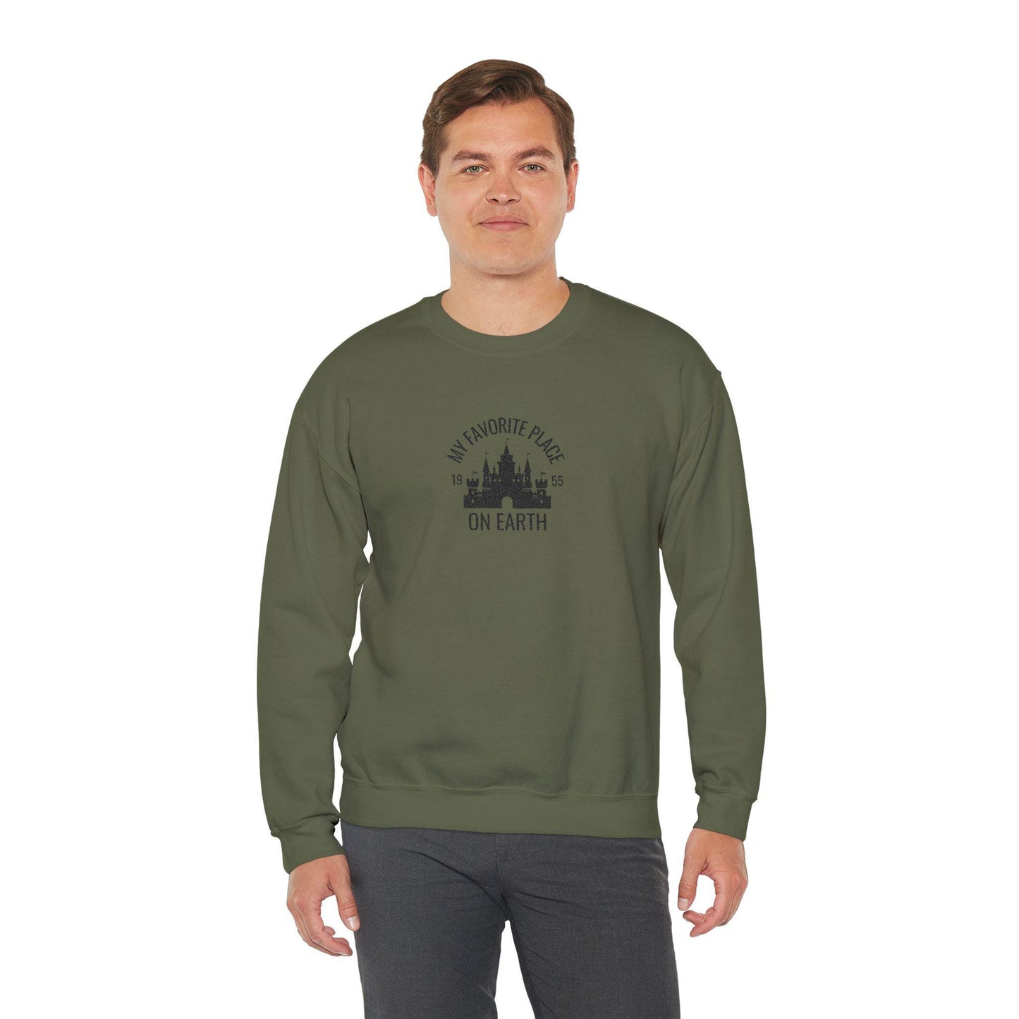My Favorite Place on Earth castle sweatshirt | parks silhouette crewneck