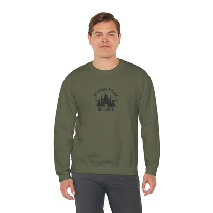 My Favorite Place on Earth castle sweatshirt | parks silhouette crewneck